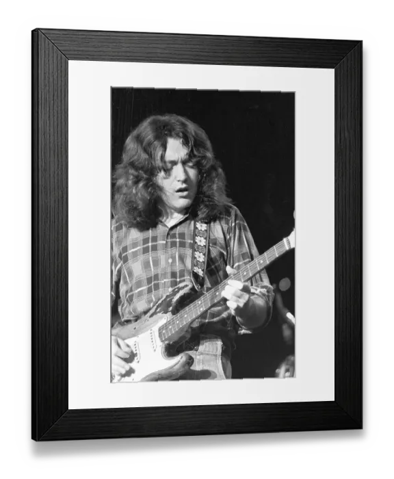 Framed Print : Photo of Rory Gallagher Framed Print : Photo of Rory Gallagher