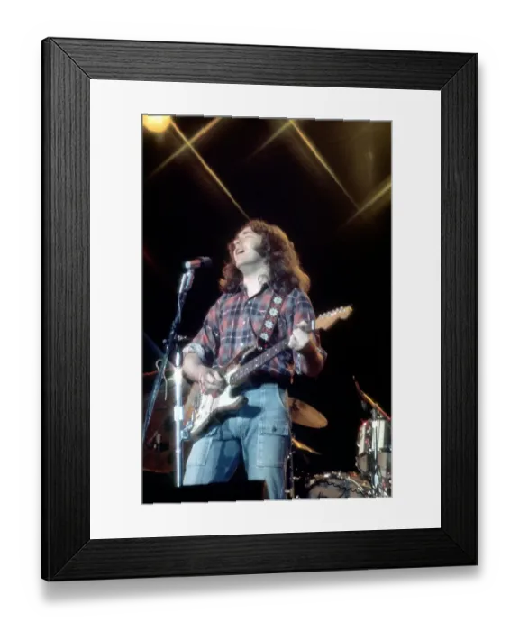 Framed Print : Photo of Rory Gallagher Framed Print : Photo of Rory Gallagher