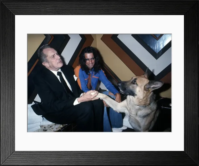 Framed Print : Alice Cooper And Vincent Price Framed Print : Alice Cooper And Vincent Price