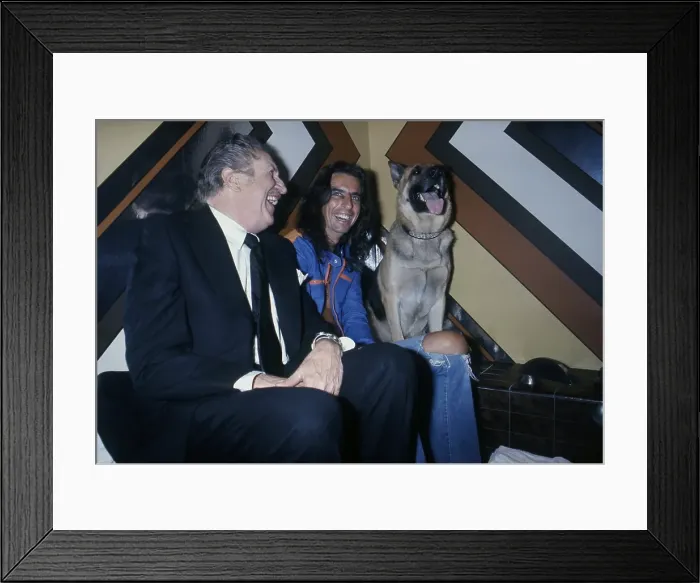 Framed Print : Alice Cooper And Vincent Price Framed Print : Alice Cooper And Vincent Price