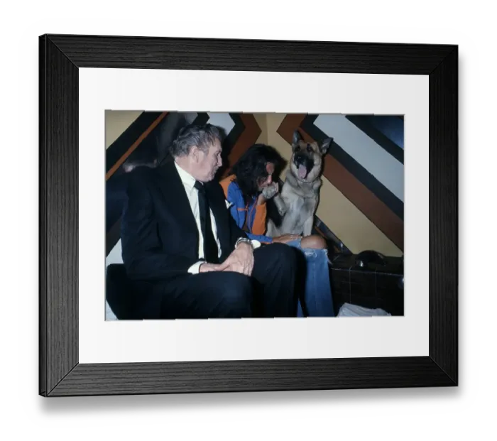 Framed Print : Alice Cooper And Vincent Price Framed Print : Alice Cooper And Vincent Price