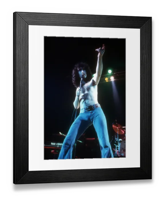 Framed Print : Bad Company Performing Framed Print : Bad Company Performing