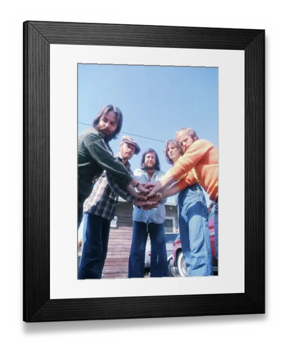 Framed Print : Beach Boys Portrait Framed Print : Beach Boys Portrait