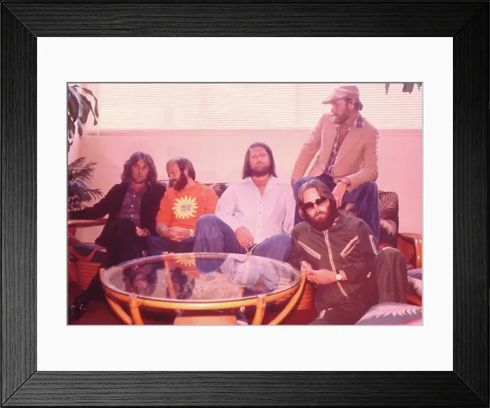 Framed Print : Beach Boys Portrait Framed Print : Beach Boys Portrait