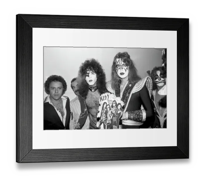 Framed Print : Kiss Backstage Framed Print : Kiss Backstage