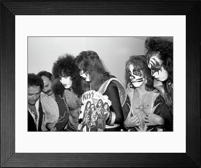 Framed Print : Kiss Backstage Framed Print : Kiss Backstage
