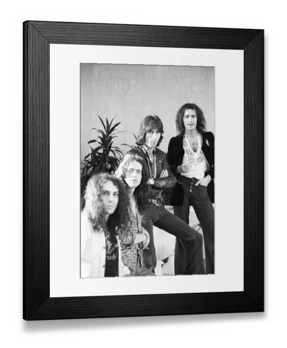 Framed Print : Rock Band Rainbow At The Beverly Wilshire Hotel Framed Print : Rock Band Rainbow At The Beverly Wilshire Hotel