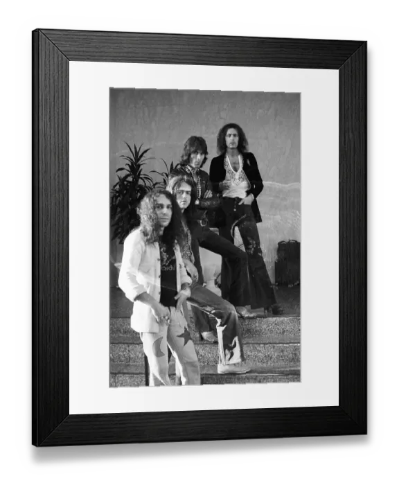 Framed Print : Rock Band Rainbow At The Beverly Wilshire Hotel Framed Print : Rock Band Rainbow At The Beverly Wilshire Hotel