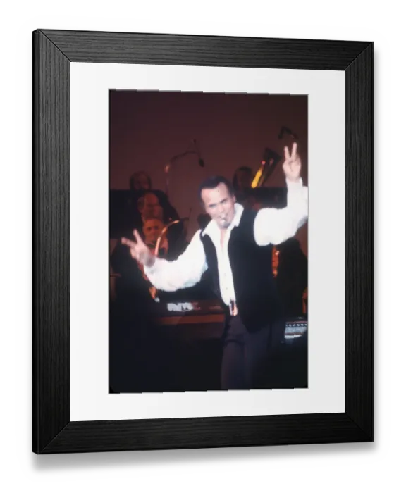 Framed Print : Belafonte Performs Framed Print : Belafonte Performs