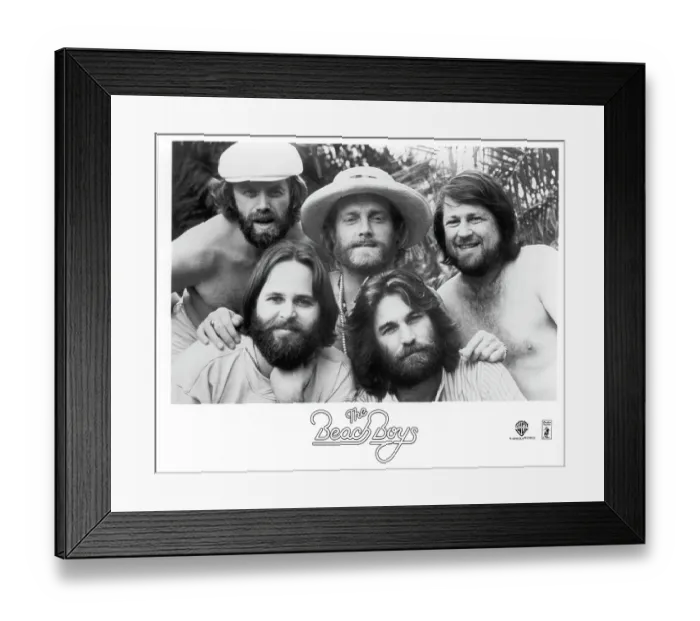 Framed Print : Beach Boys Portrait Framed Print : Beach Boys Portrait