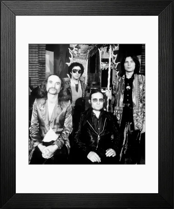 Framed Print : Rock Band Can Portrait