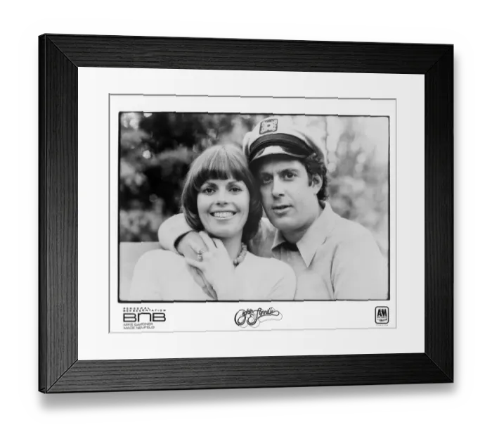Framed Print : Captain & Tennille Portrait Session Framed Print : Captain & Tennille Portrait Session