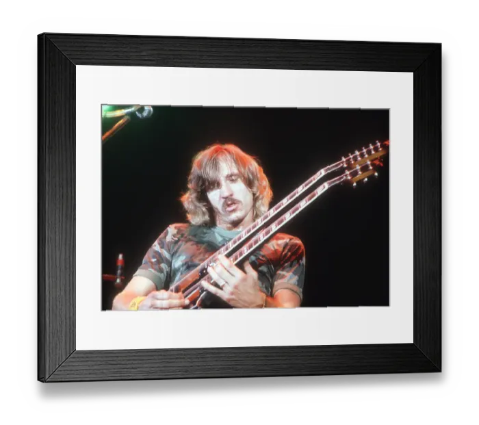 Framed Print : Joe Walsh of the Eagles Performing Framed Print : Joe Walsh of the Eagles Performing