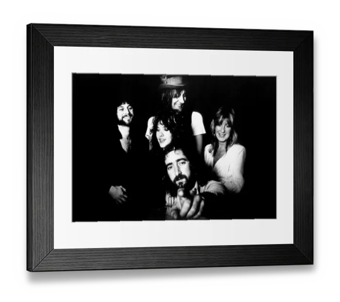 Framed Print : Fleetwood Mac Portrait Framed Print : Fleetwood Mac Portrait
