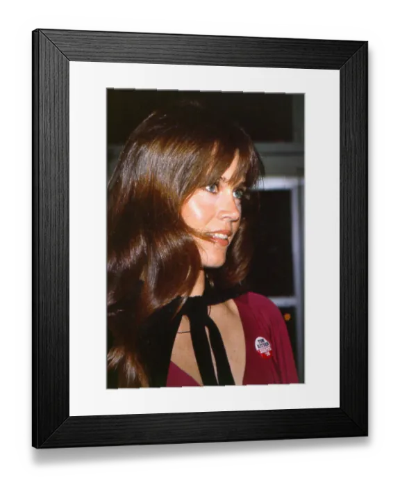 Framed Print : Jane Fonda Attends An Event Framed Print : Jane Fonda Attends An Event
