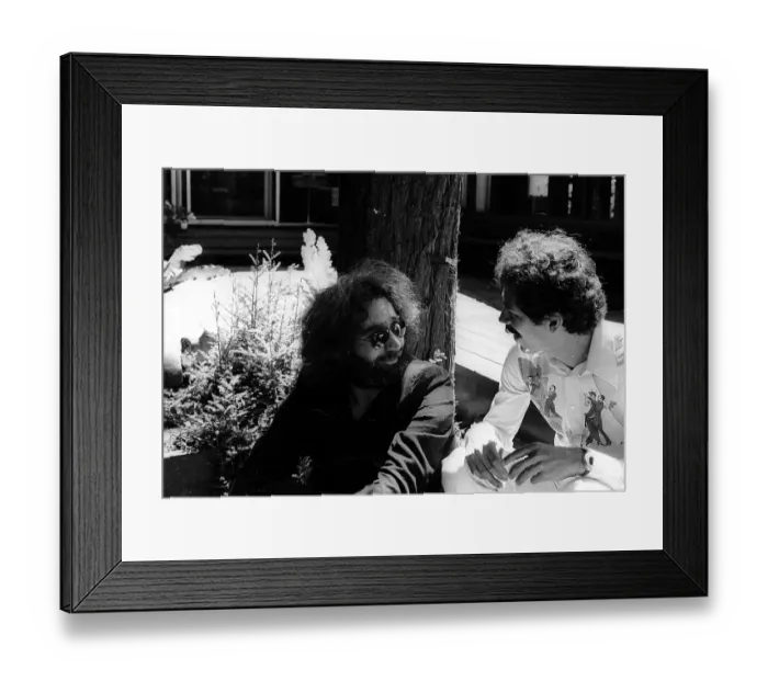 Framed Print : Jerry Garcia And Carlos Santana Framed Print : Jerry Garcia And Carlos Santana