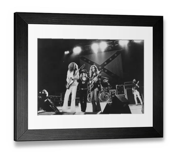 Framed Print : Lynyrd Skynyrd Performs Framed Print : Lynyrd Skynyrd Performs