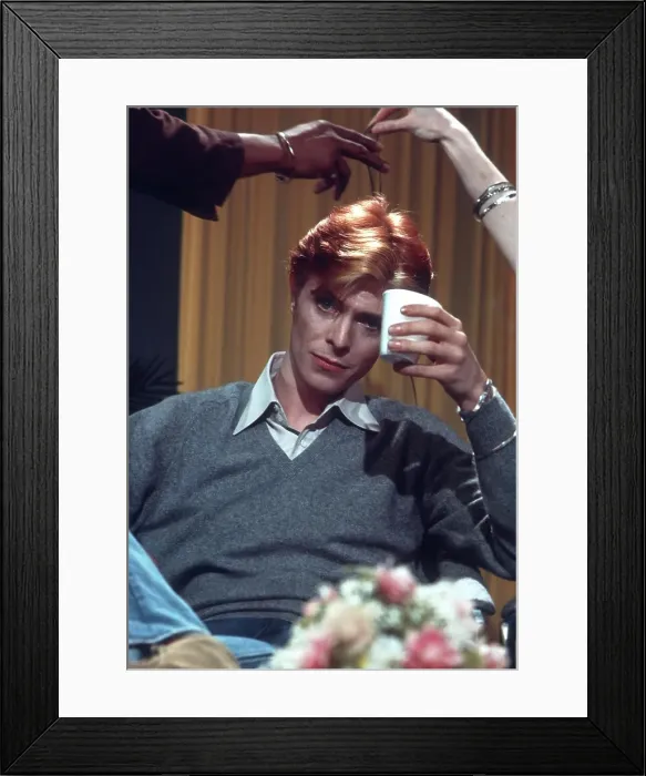 Framed Print : David Bowie Interview