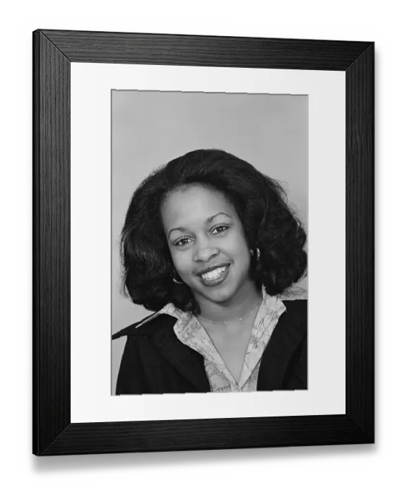 Framed Print : Yolanda Toussaint - Soul Train Dancer Framed Print : Yolanda Toussaint - Soul Train Dancer