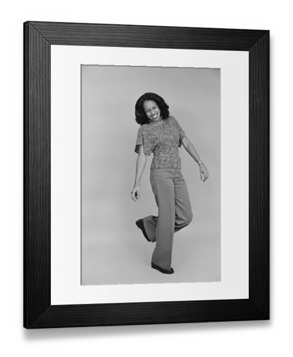 Framed Print : Yolanda Toussaint - Soul Train Dancer Framed Print : Yolanda Toussaint - Soul Train Dancer
