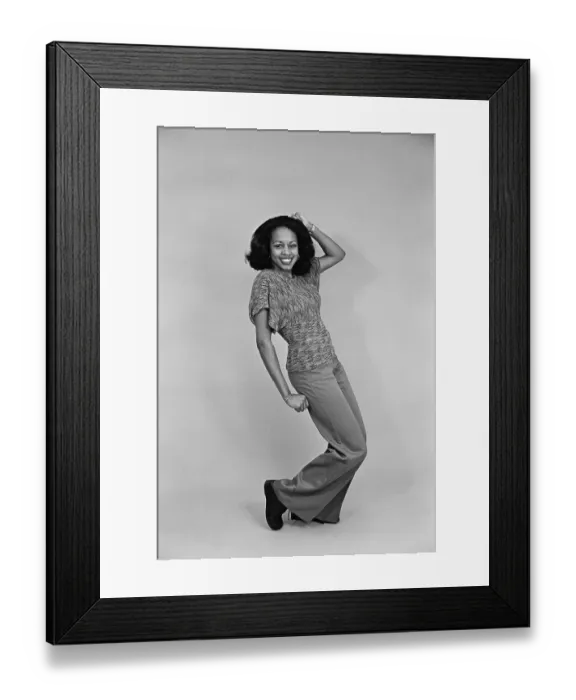 Framed Print : Yolanda Toussaint - Soul Train Dancer Framed Print : Yolanda Toussaint - Soul Train Dancer