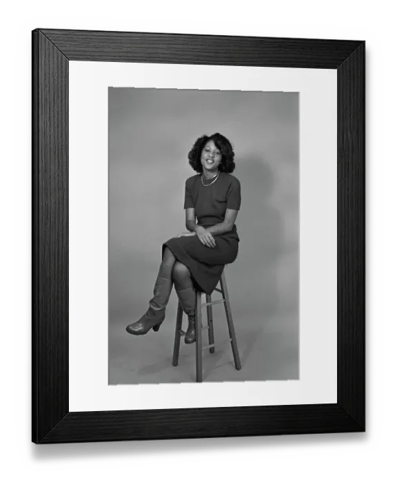Framed Print : Thyais Walsh - Soul Train Dancer