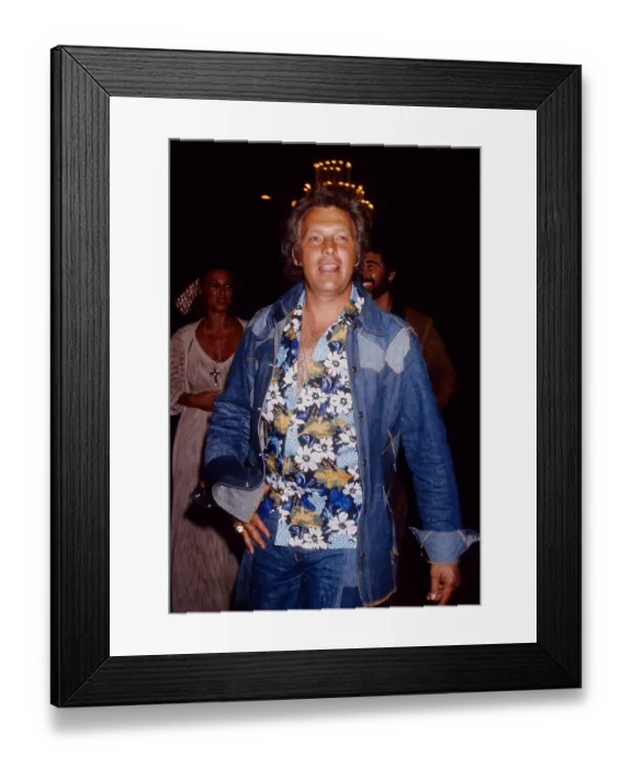 Framed Print : Evel Knievel Out On The Town Framed Print : Evel Knievel Out On The Town