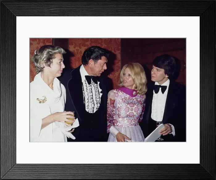 Framed Print : Angie Dickinson Attends Television Broadcasters Awards Framed Print : Angie Dickinson Attends Television Broadcasters Awards