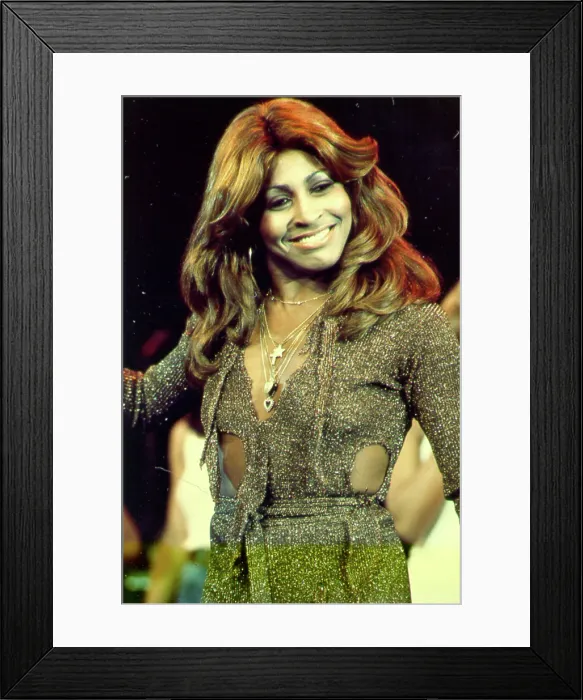 Framed Print : Tina Turner Performing Framed Print : Tina Turner Performing