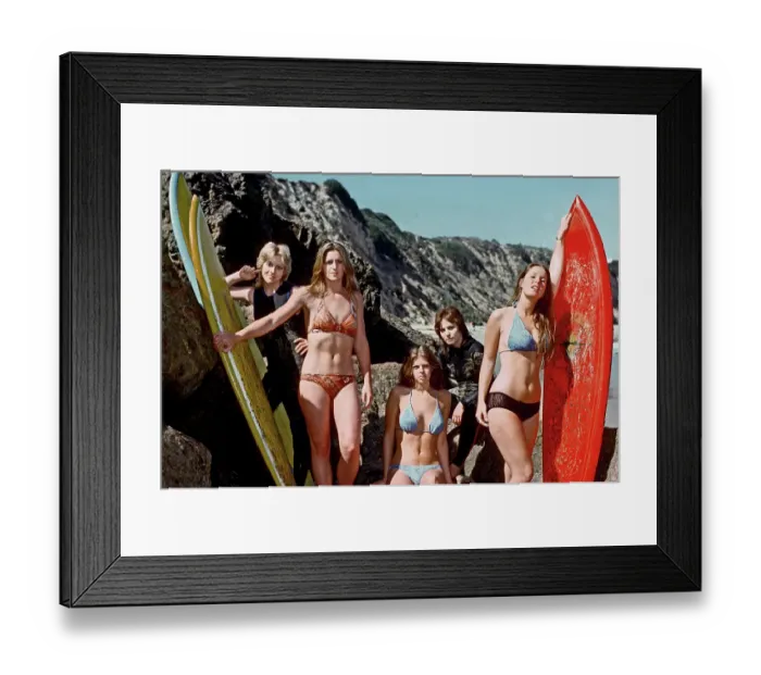 Framed Print : Rock band The Runaways Framed Print : Rock band The Runaways