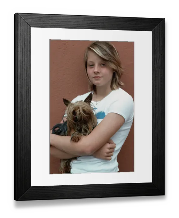 Framed Print : Jodie Foster, American Child Actress Framed Print : Jodie Foster, American Child Actress
