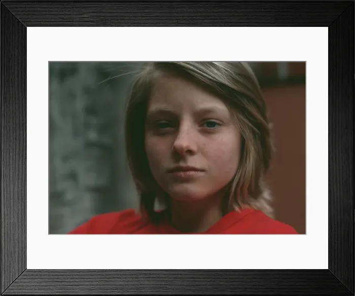 Framed Print : Jodie Foster, American Child Actress Framed Print : Jodie Foster, American Child Actress