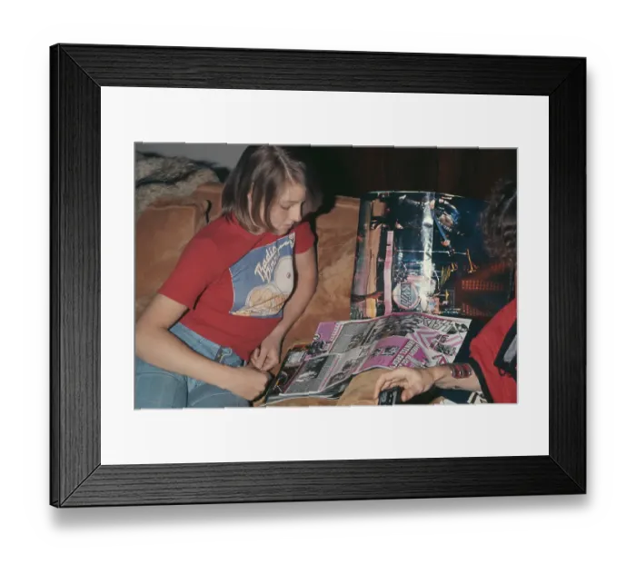 Framed Print : Jodie Foster, American Child Actress Framed Print : Jodie Foster, American Child Actress