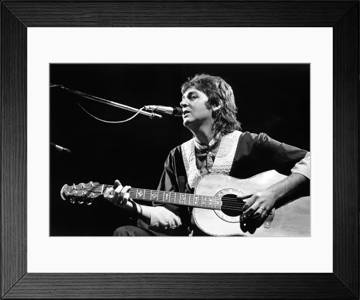 Framed Print : Wings Performing In Los Angeles