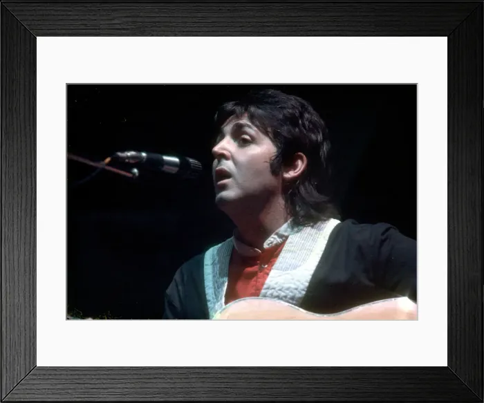 Framed Print : Wings Performing In Los Angeles