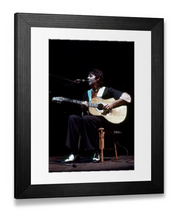 Framed Print : Wings Performing In Los Angeles