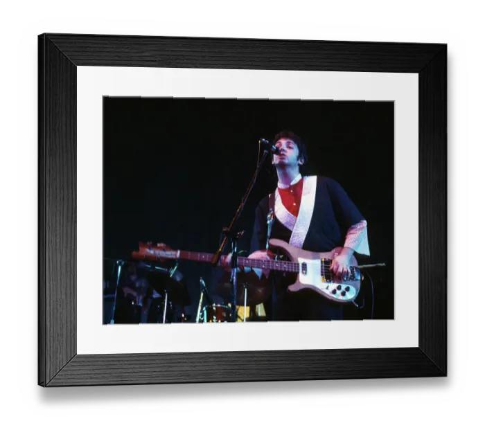 Framed Print : Wings Performing In Los Angeles Framed Print : Wings Performing In Los Angeles