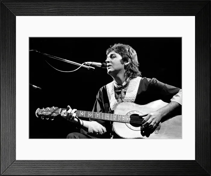 Framed Print : Wings Performing In Los Angeles Framed Print : Wings Performing In Los Angeles
