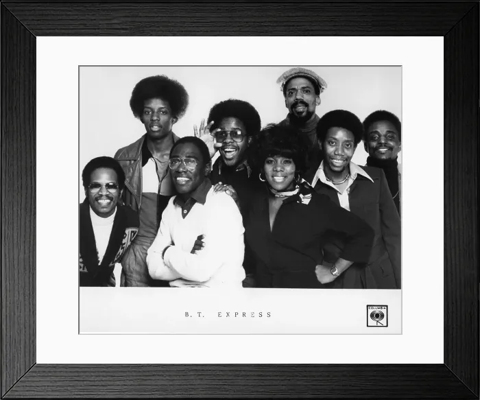 Framed Print : B.T. Express Portrait Framed Print : B.T. Express Portrait