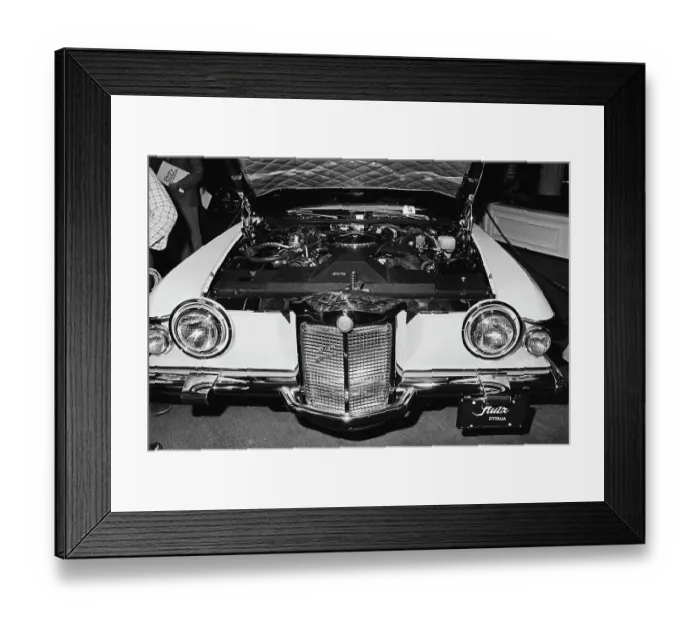 Framed Print : Stutz Cars On Show At The Beverly Hills Hotel Framed Print : Stutz Cars On Show At The Beverly Hills Hotel