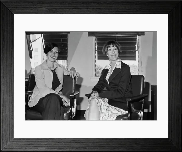 Framed Print : Carol Burnett, American Actress, Comedian & Singer Framed Print : Carol Burnett, American Actress, Comedian & Singer