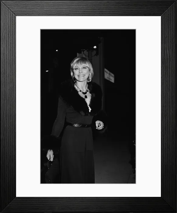 Framed Print : Elke Sommer, German Actress & Model Framed Print : Elke Sommer, German Actress & Model
