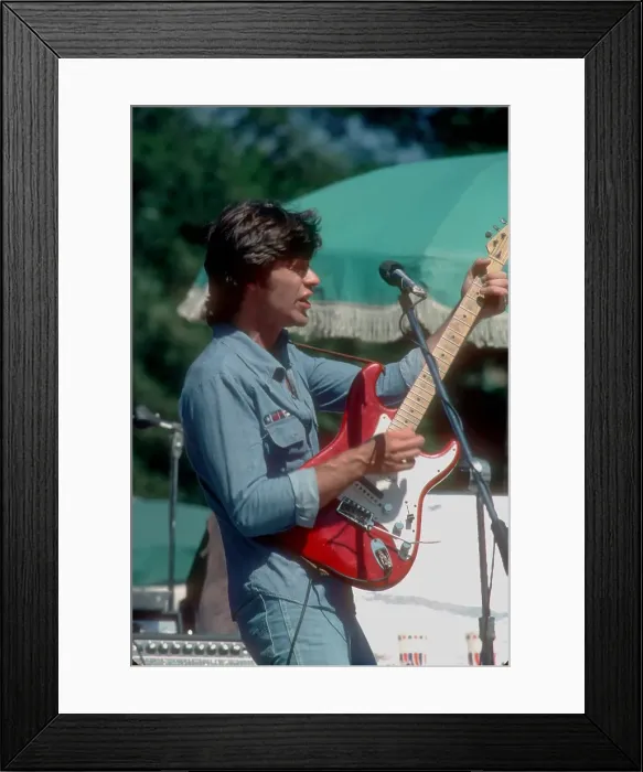 Framed Print : The Band Outdoor Concert Framed Print : The Band Outdoor Concert