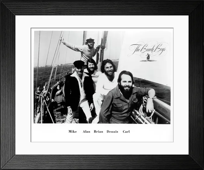 Framed Print : Beach Boys On A Sailboat Framed Print : Beach Boys On A Sailboat