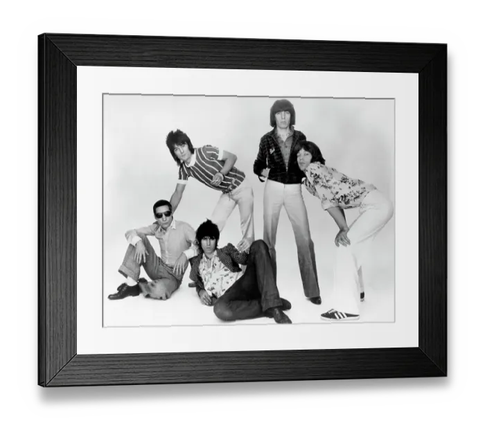 Framed Print : Rolling Stones Portrait Framed Print : Rolling Stones Portrait