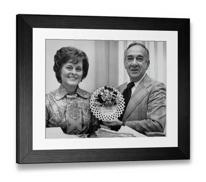 Framed Print : Billie Lou Watt & Larry Haines Framed Print : Billie Lou Watt & Larry Haines