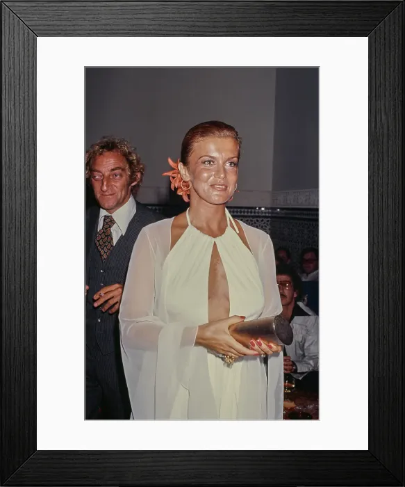Framed Print : The Last Remake Of Beau Geste Hollywood Launch Party