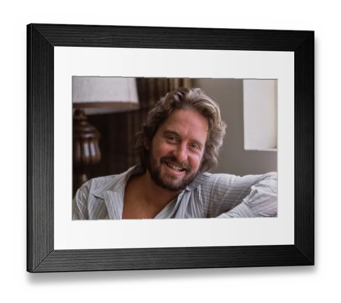 Framed Print : Michael Douglas, American Actor Framed Print : Michael Douglas, American Actor