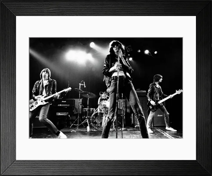 Framed Print : Ramones Perform In Santa Monica Framed Print : Ramones Perform In Santa Monica