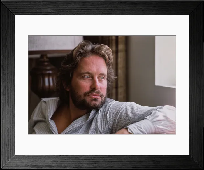 Framed Print : Michael Douglas, American Actor
